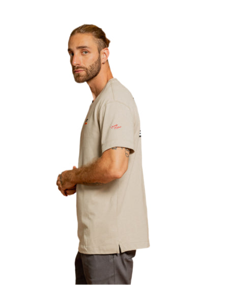 Camiseta Custom Offroad Kaki