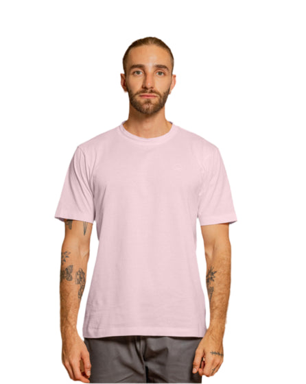 Camiseta Basic Zero Rosa Pastel