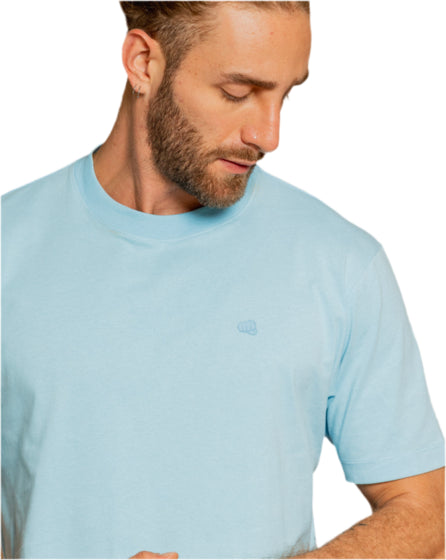 Camiseta Basic Regular Azul Claro