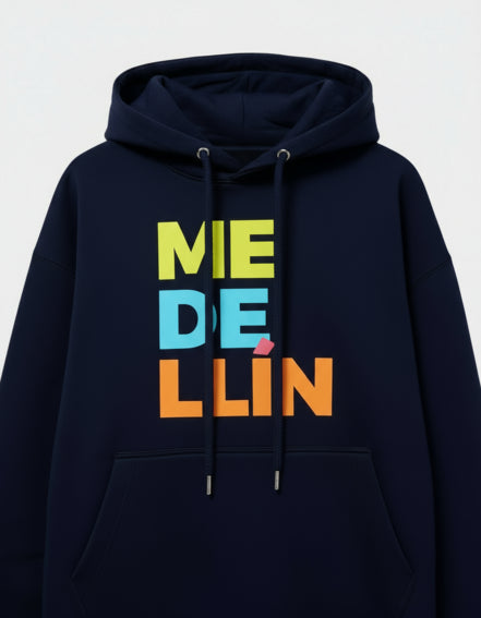 Buzo Medellín azul-colores