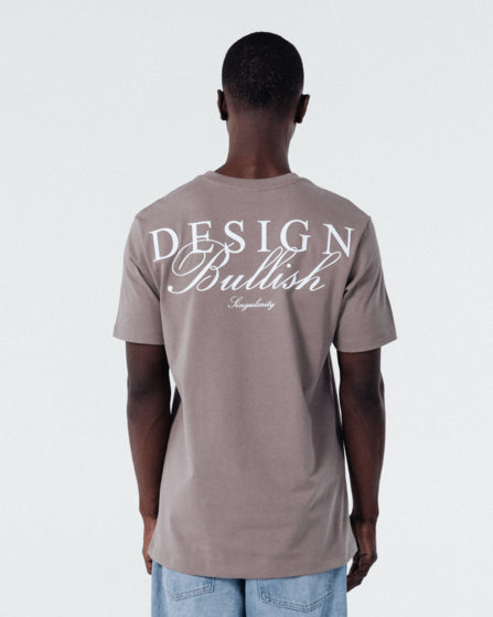 ALHNEA SOLID BROWN T SHIRT