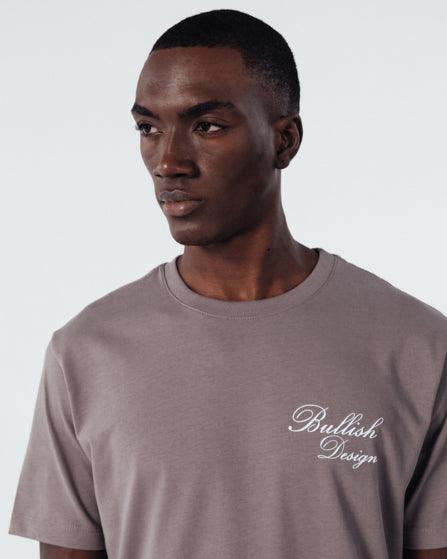 ALHNEA SOLID BROWN T SHIRT