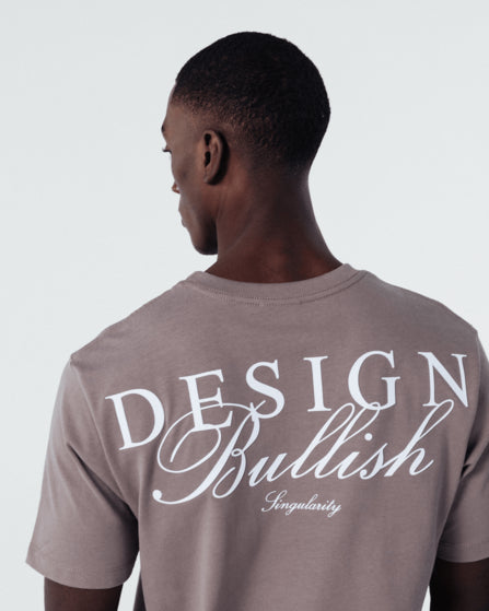 ALHNEA SOLID BROWN T SHIRT